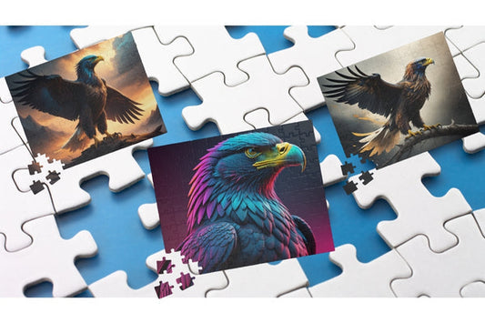 Eagle-Themed Puzzles for Mental Wellness & Mindful Fun