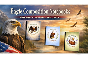 Soar to New Heights: Eagle-Themed Composition Notebooks