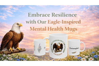 Embrace Resilience with Our Eagle-Inspired Mental Health Mugs