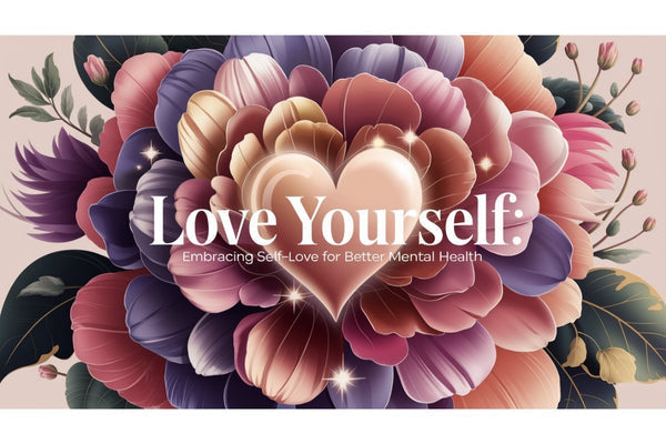Love yourself - embracing self-love for better mental health, healing from trauma, and building a compassionate relationship with yourself