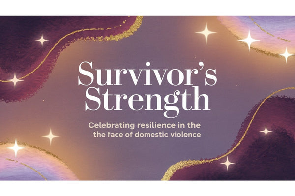 Woman standing strong outdoors, representing resilience and healing after surviving domestic violence