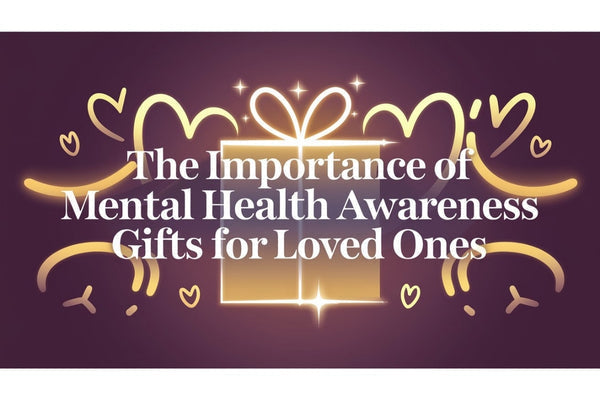 Thoughtful mental health awareness gifts including mugs, journals, and jewelry designed to support survivors and loved ones