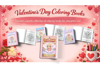 Valentine's Day Coloring for Mental Well-Being