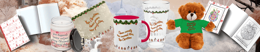 Seasonal Gifts: Coloring Books & Pint Glasses - MySisterIsASurvivor
