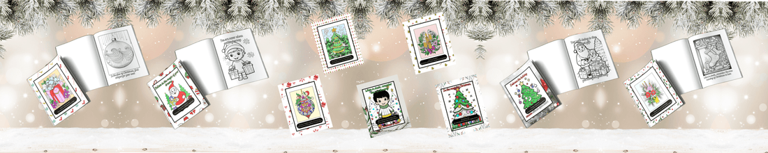 Coloring Your Way to Christmas Joy: Festive Coloring Books for All Ages - MySisterIsASurvivor