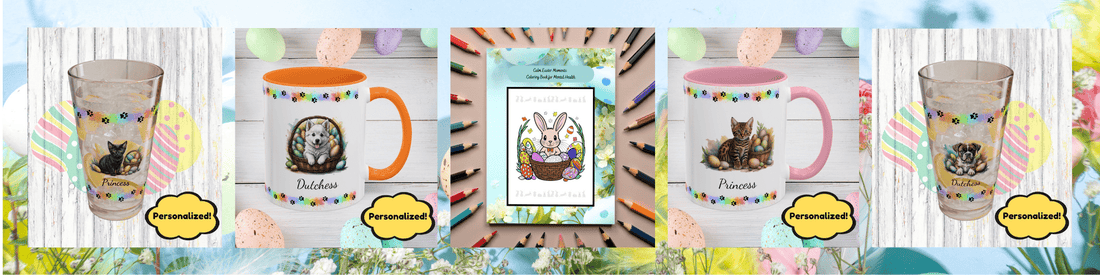 Easter Treats: Mindfulness Coloring Books & Personalized Gifts - MySisterIsASurvivor