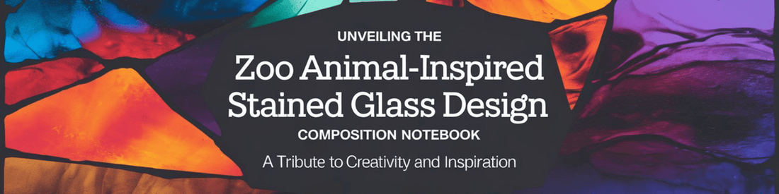 Zoo Animal Stained Glass Composition Notebook: A Creative Tribute - MySisterIsASurvivor