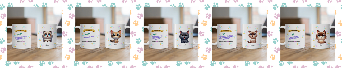 Dive into Comfort with Purr-apy: No Certification Needed Mug Collection