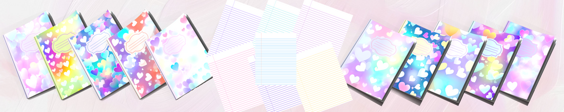 Capturing Hearts: Elevate Your Journaling with Heart-themed Composition Notebooks