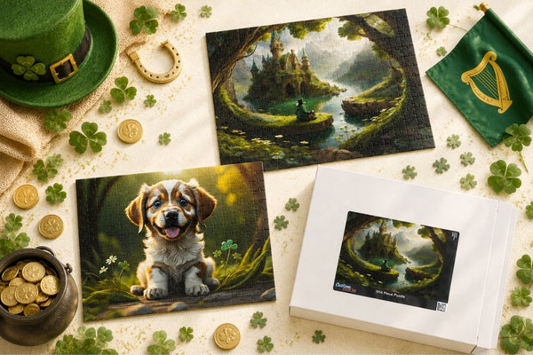 St. Patrick's Day Puzzles - Mindfulness & Relaxation