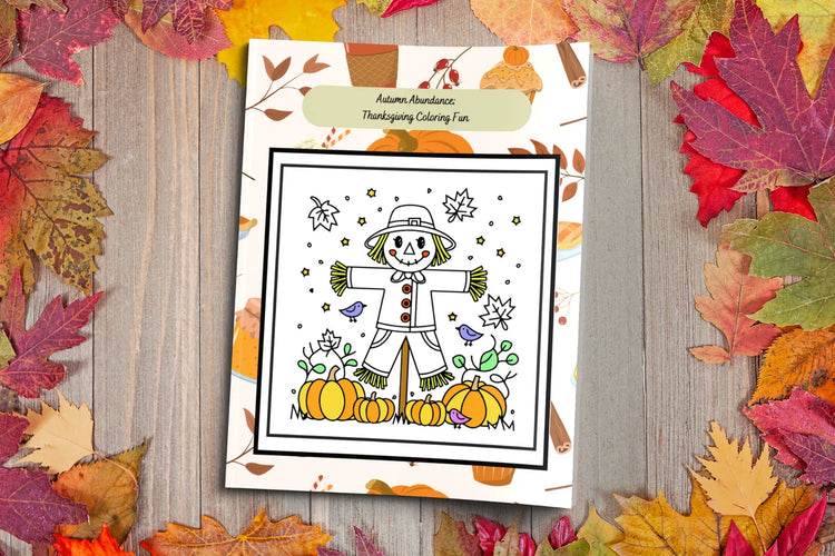 Thanksgiving Mindfulness Coloring Books - MySisterIsASurvivor