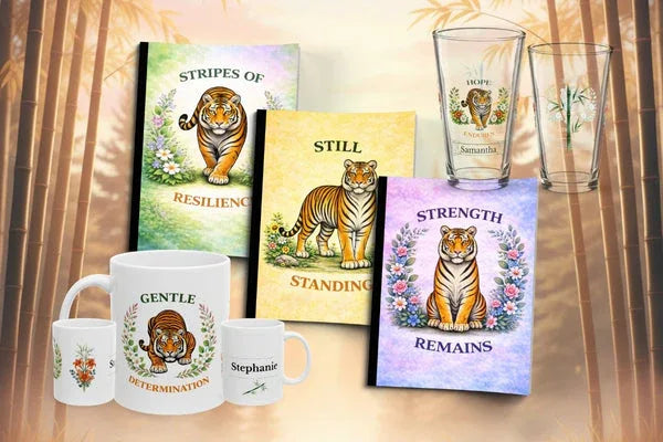 Tiger Collection - Courage, Strength & Resilience Gifts - MySisterIsASurvivor