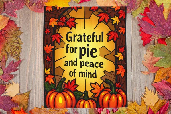 Thanksgiving Mindfulness Blankets - MySisterIsASurvivor