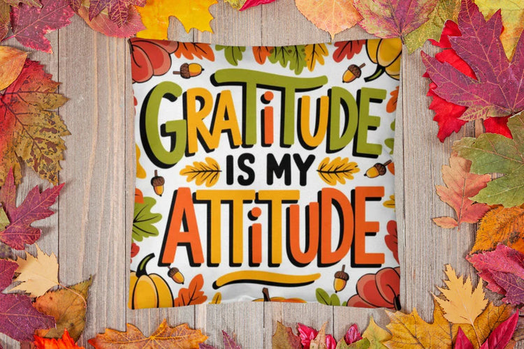 Thanksgiving Mindfulness Pillows - MySisterIsASurvivor