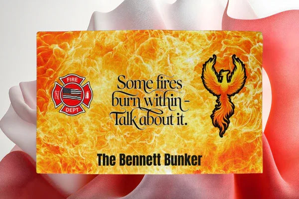 Firefighter Support Personalized Welcome Mats