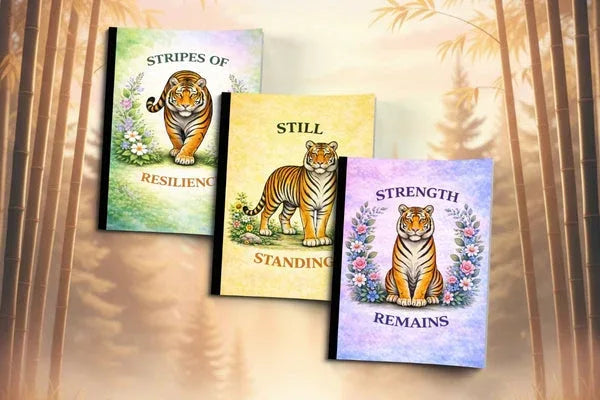 Tiger Composition Notebooks - Fierce Focus & Inner Strength