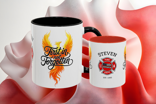 Firefighter Support Personalized Mugs