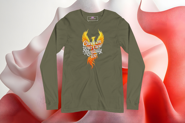 Firefighter Support Personalized Long Sleeve Tees