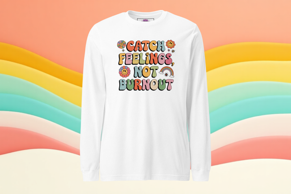 Groovy Minds Matter Personalized Long Sleeve Tees