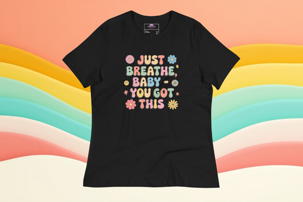 Groovy Minds Matter Personalized Women's Relaxed T-Shirts