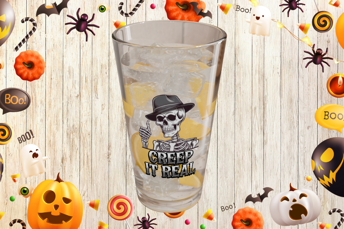 Halloween Hugs & Hope Pint Glasses