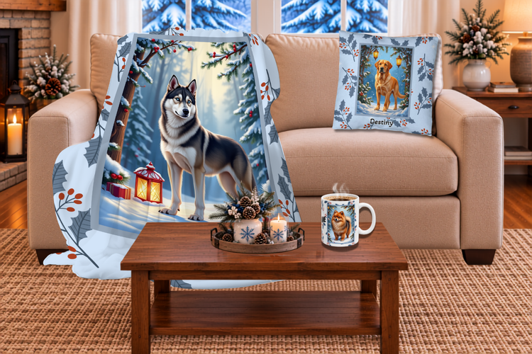 Winter Dog Lovers Lodge