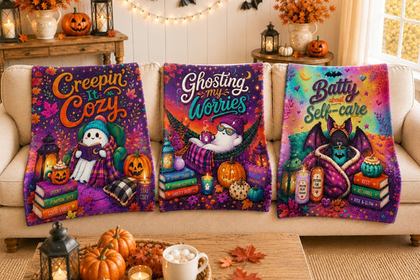 Halloween Throw Blankets