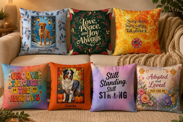 Throw Pillows - MySisterIsASurvivor