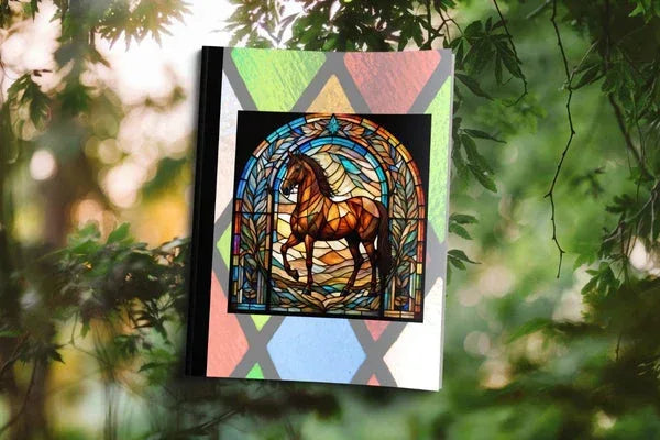 Animal Kingdom Stained Glass Journals - MySisterIsASurvivor