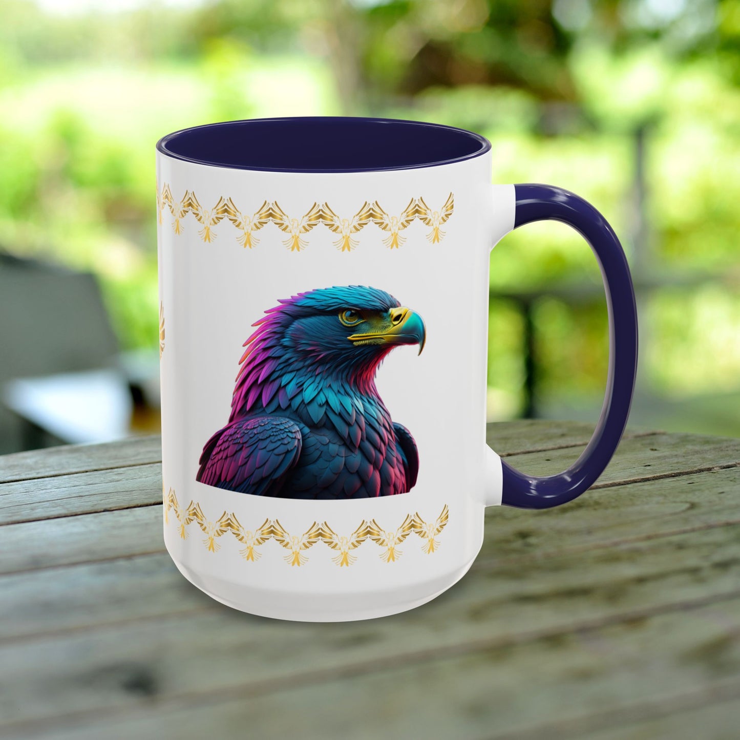 Eagle’s Fortitude Mug symbolizing courage, hope, and empowerment for everyday mental health support.