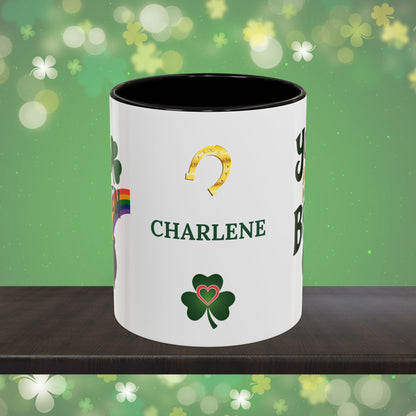 You are Not Broken: Personalized St. Patrick's Day Mug - Add Your Name & Celebrate Strength and Positivity
