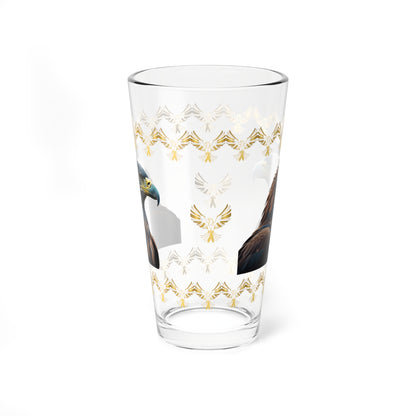 Talon Resilience 16oz Eagle Pint Glass - Symbol of Strength, Resilience, and Mental Health Awareness