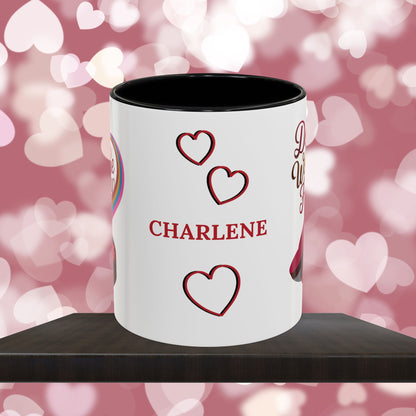 Don't Worry Be Happy: Personalized Valentine's Day Affirmation Mug – Inspiring Positivity and Emotional Wellness, 11oz or 15oz