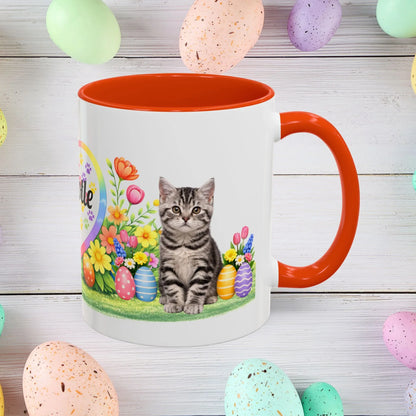 Shop our american shorthair kitten easter mug featuring the 11oz style option from MySisterIsASurvivor.