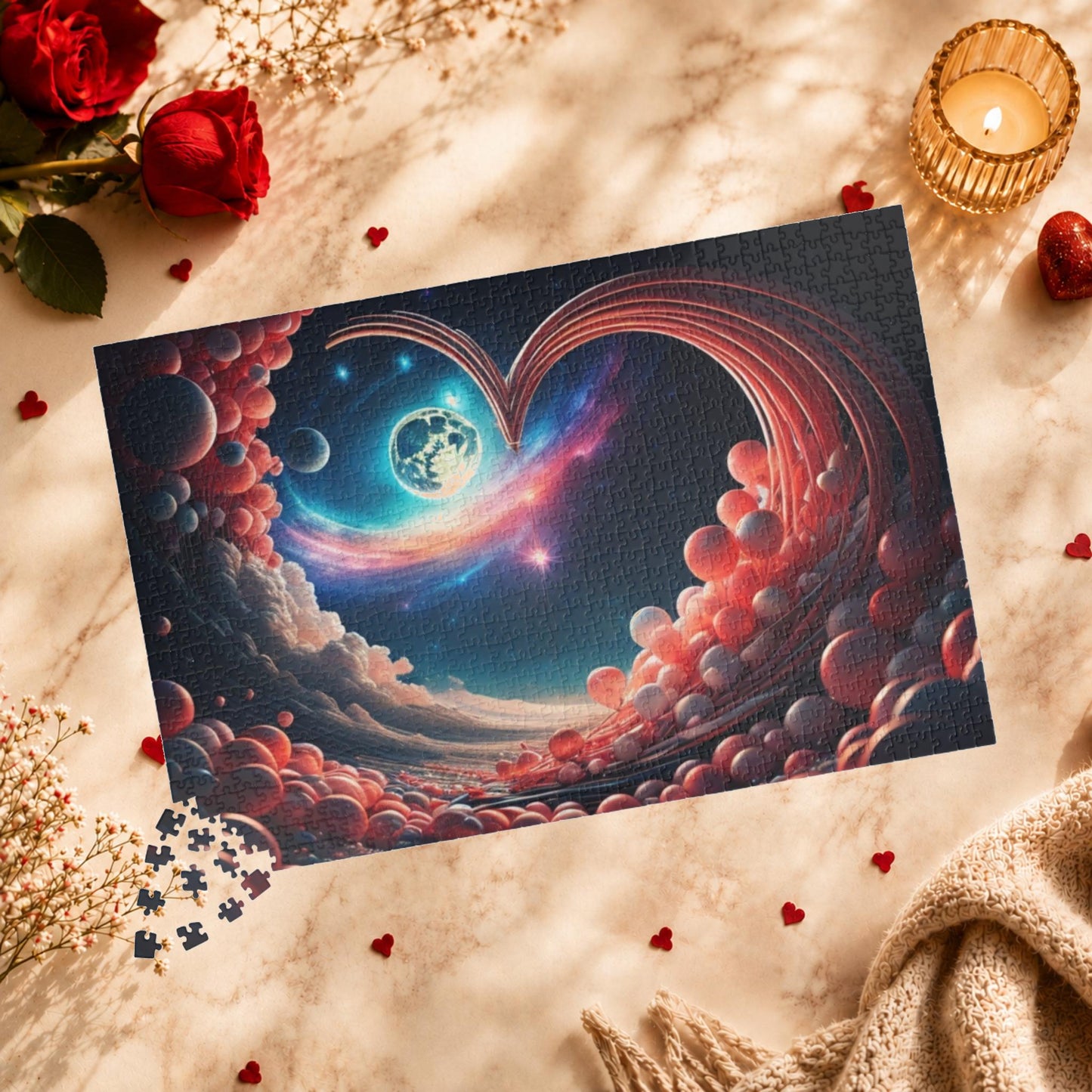 Celestial Love: Valentine's Day Puzzle for Deep Healing, Romance, and Renewal