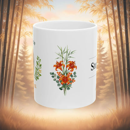 Shop our premium stripes of resilience tiger mug from MySisterIsASurvivor.