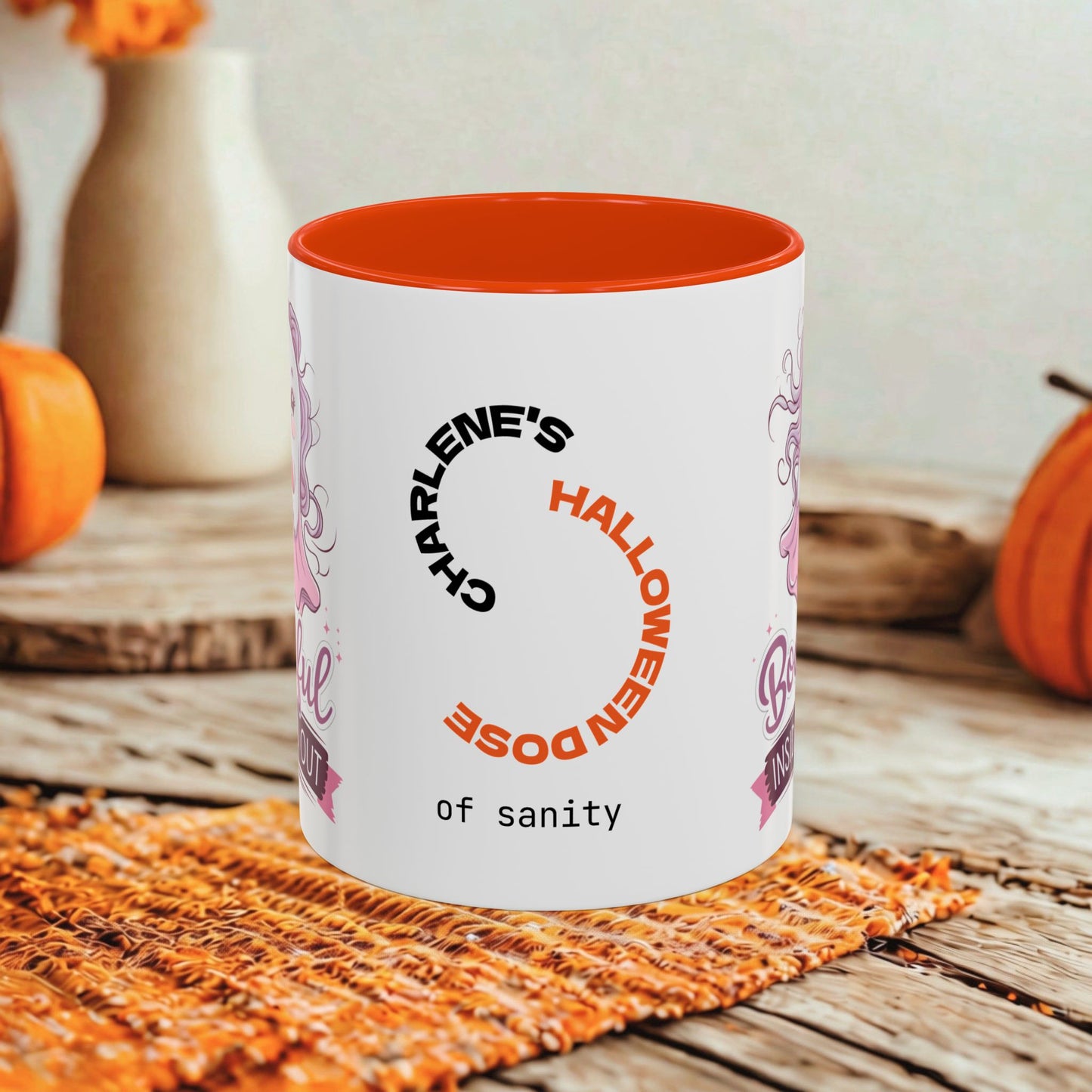 Boo-tiful Inside and Out - Personalized Halloween Mug for Self-Love & Body Positivity