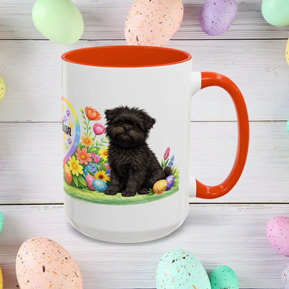 Shop our affenpinscher puppy easter mug featuring the 15oz style option from MySisterIsASurvivor.