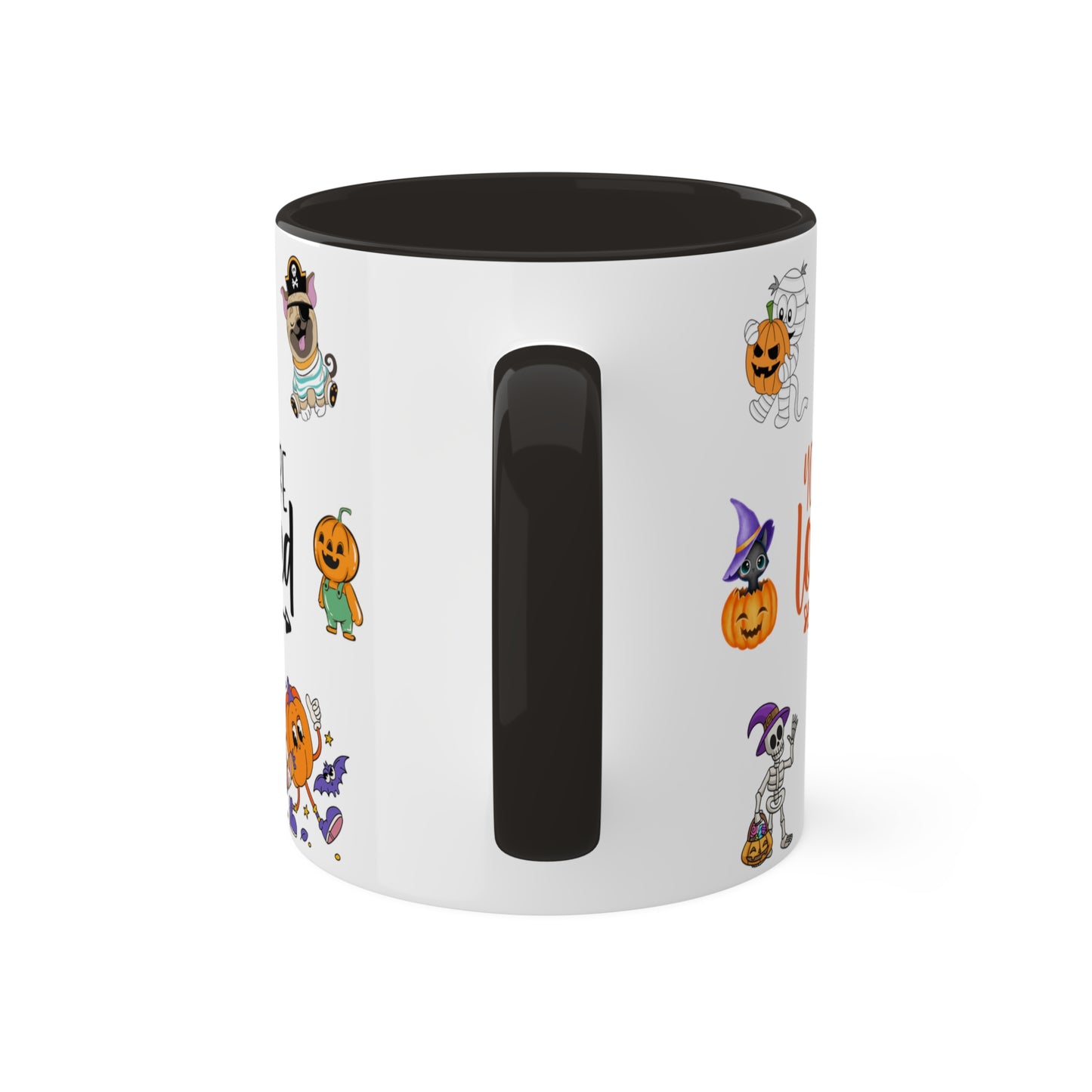 You Are Loved - Halloween Affirmation Mug - 11oz Ceramic Coffee Cup with Positive Quotes & Cute Vibes