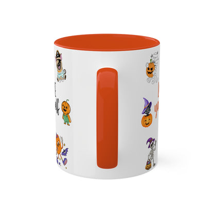 Love Yourself  - Halloween Affirmation Mug - 11oz Ceramic Coffee Cup with Positive Quotes & Cute Vibes