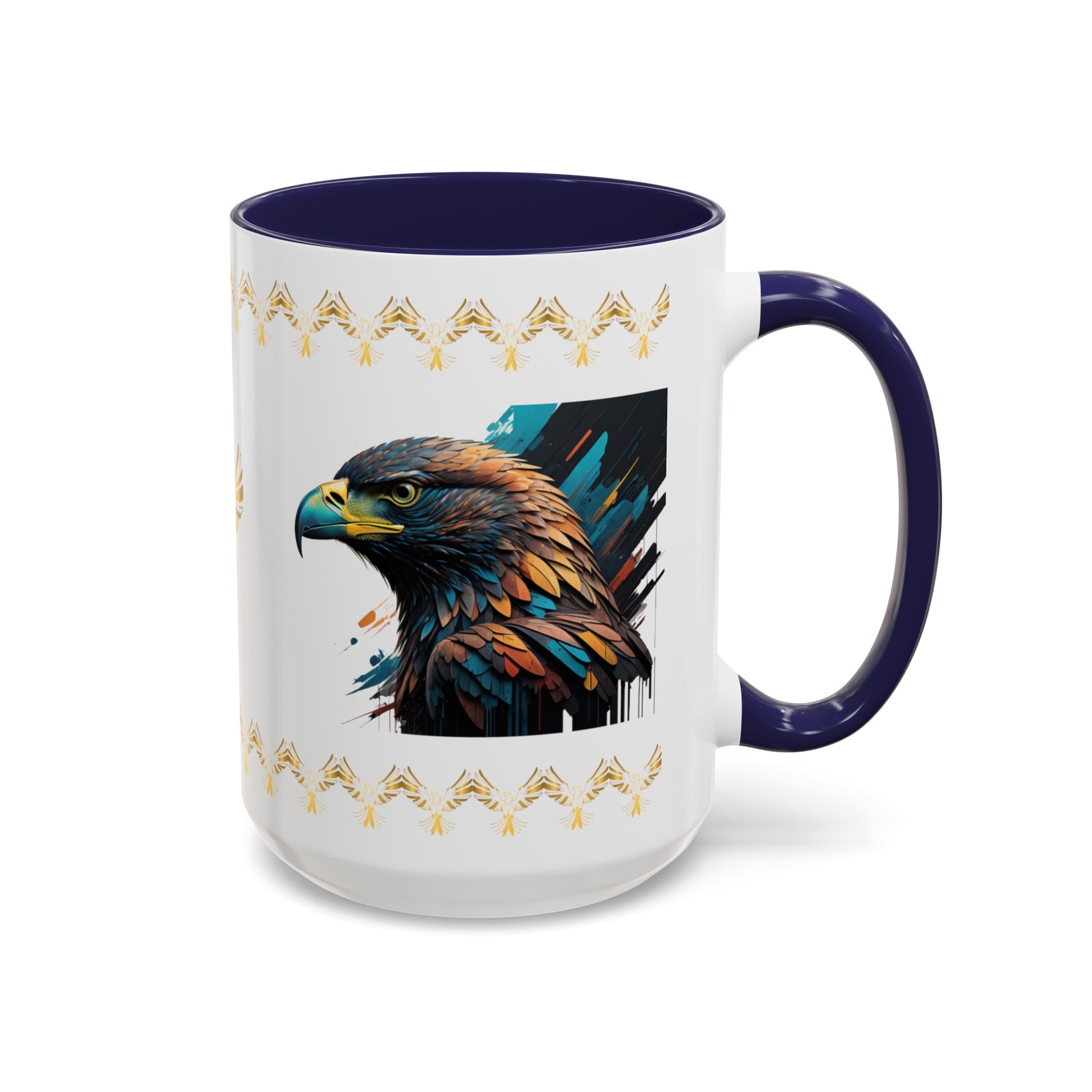 Eagle's Strength Resilience: Eagle Accent Coffee Mug (11, 15oz)