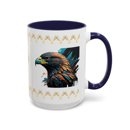 Eagle's Strength Resilience: Eagle Accent Coffee Mug (11, 15oz)