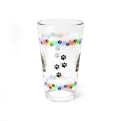 Cocker Spaniel (Light Gold) Personalized Easter Puppy 16oz Pint Glass - Custom Dog Design, Mental Health Gift, Easter Décor, and Festive Celebrations