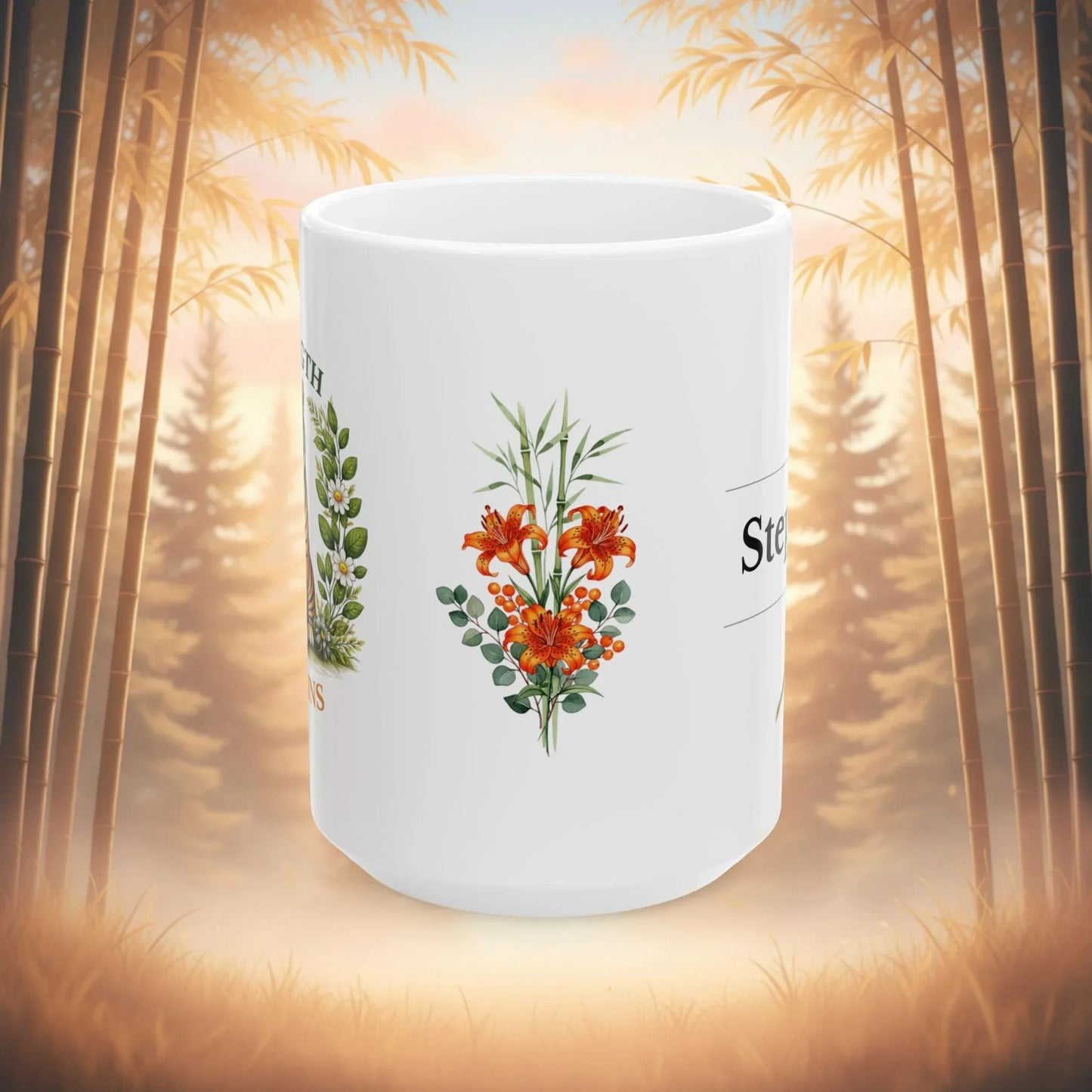 Shop our premium strength remains tiger mug from MySisterIsASurvivor.