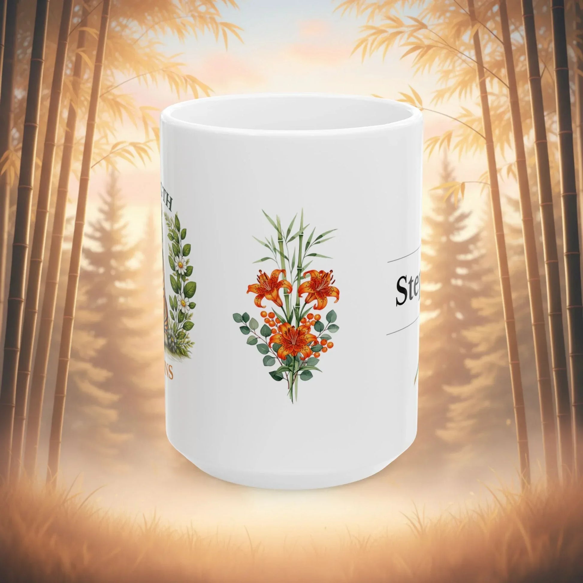 Shop our premium strength remains tiger mug from MySisterIsASurvivor.