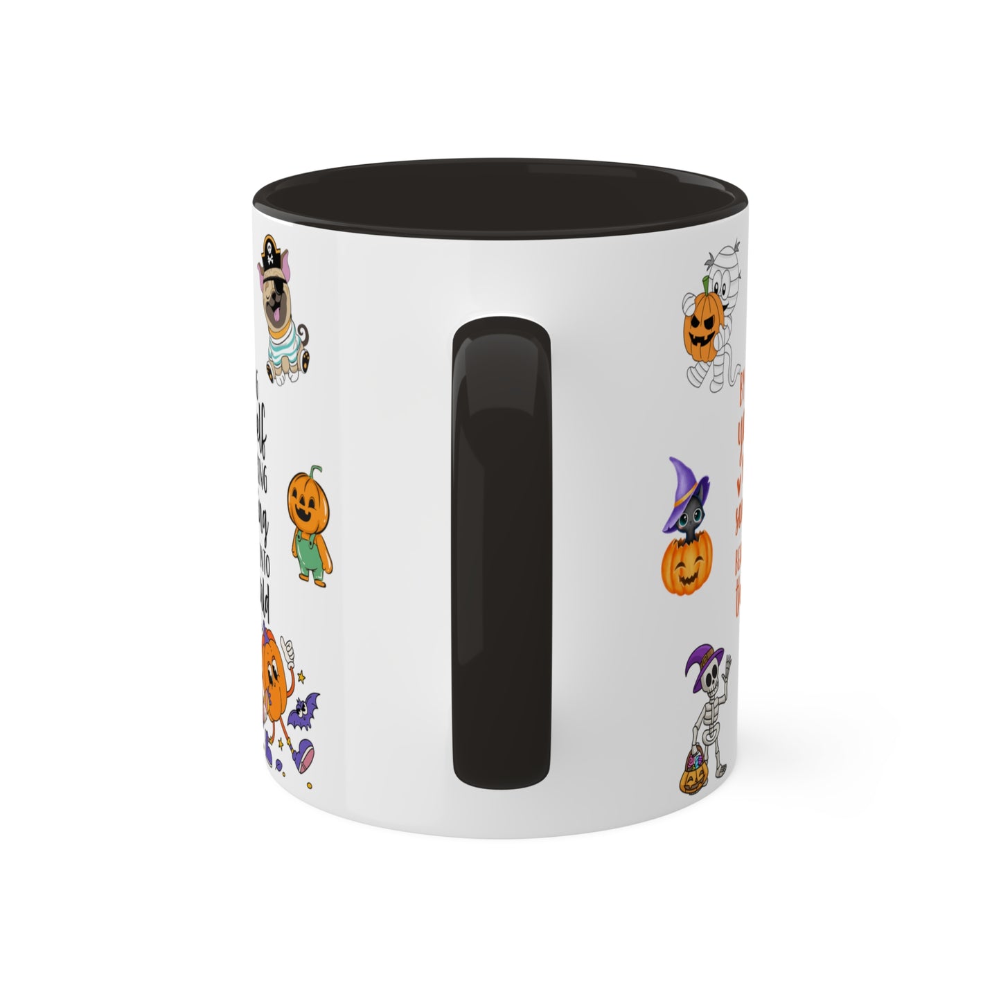By Being Yourself You Bring Something Beautiful Into This World - Halloween Affirmation Mug - 11oz Ceramic Coffee Cup with Positive Quotes & Cute Vibes