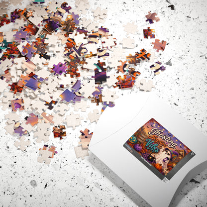 Ghosting Negative Vibes Halloween Puzzle