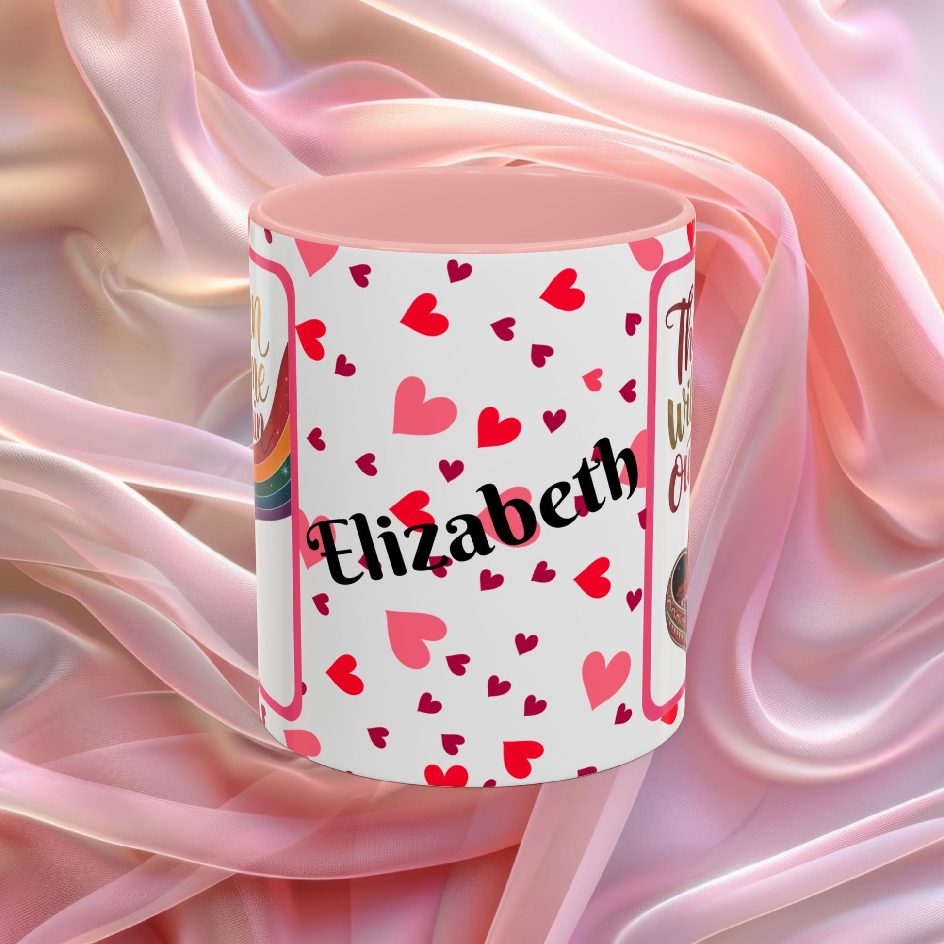 The Sun Will Come Out Again Valentines mug symbolizing hope and renewal, Valentine affirmation coffee cup