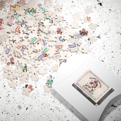 Grow Positive Thoughts - Affirmation Puzzle Gift for Survivors and Puzzle Lovers