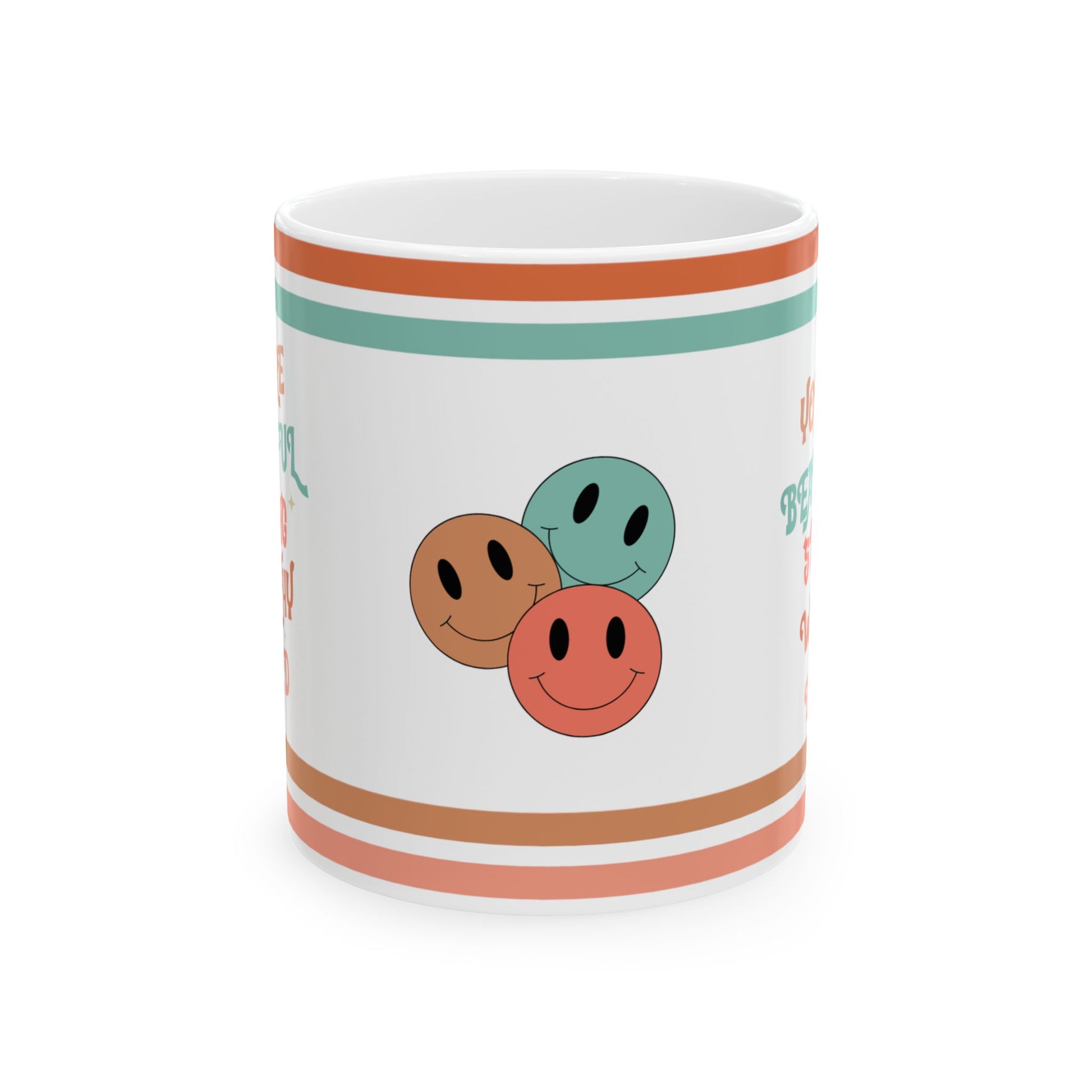 You Are Beautiful Strong Worthy Loved Retro Ceramic Mug, (11oz, 15oz)